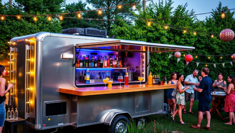 mobile bar trailer